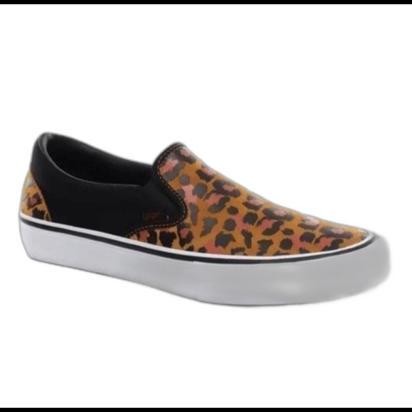 Vans Punk Leopard Print Slip-On Pro - Men’s Size 6 NEW main image 6